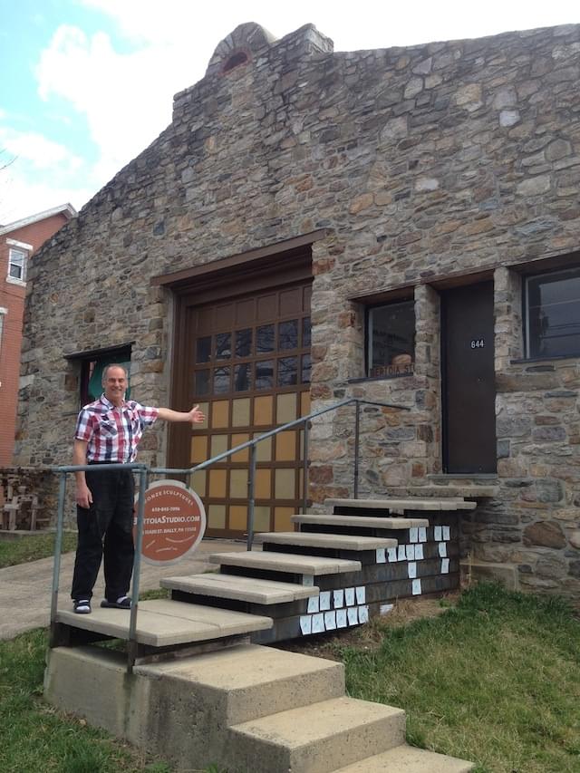 Val Bertoia Studio, Bertoia Studio, Harry Bertoia's Original Studio, Bally, Pennsylvania, Sounding Sculptures, Pennsylvania Sculptor, Bertoia Sonambient Barn